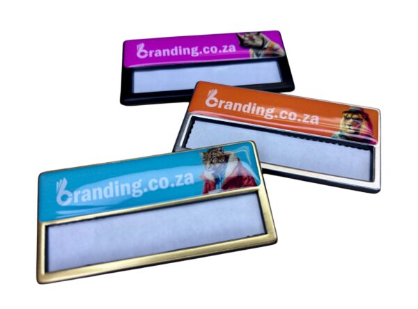 Domed Reusable Name Badge (Magnet Back) - Image 2